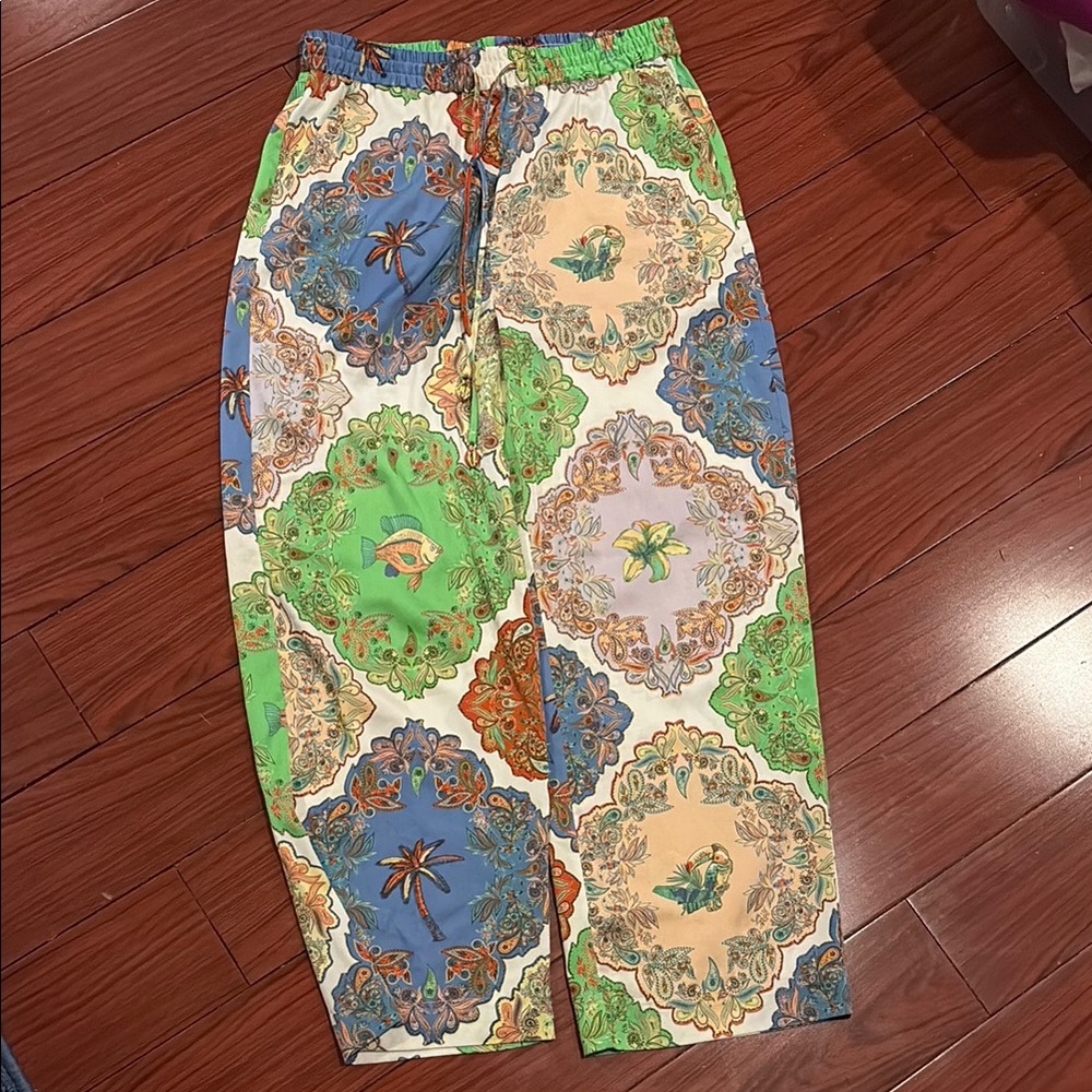 Rachel Zoe Multicolor Patterned Pants
